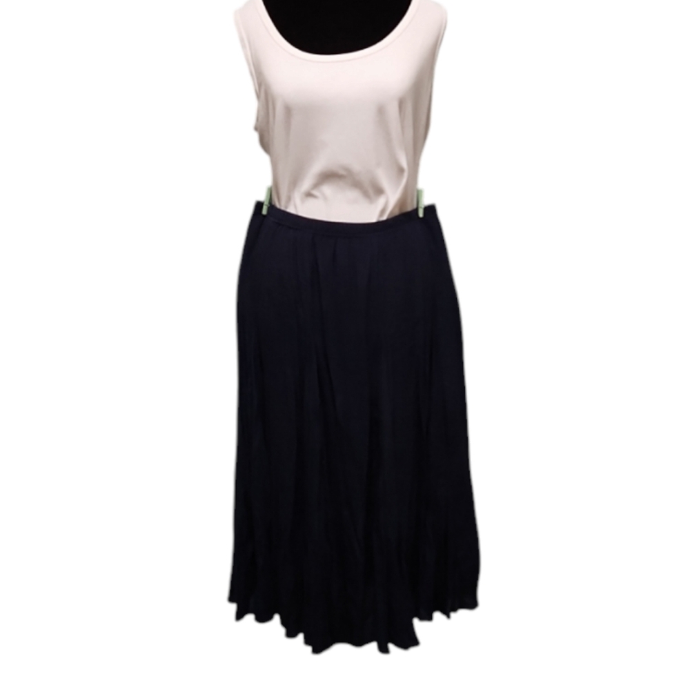 Roz & Ali - Navy blue Skirt size Large